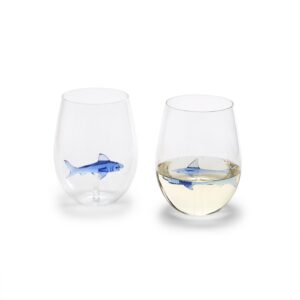 Shark Wine Glass