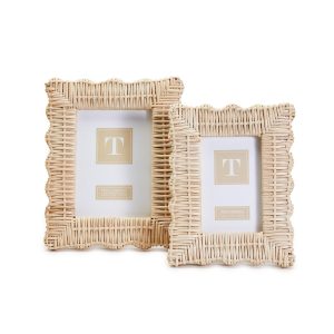 Rattan Frame set by Two's Company